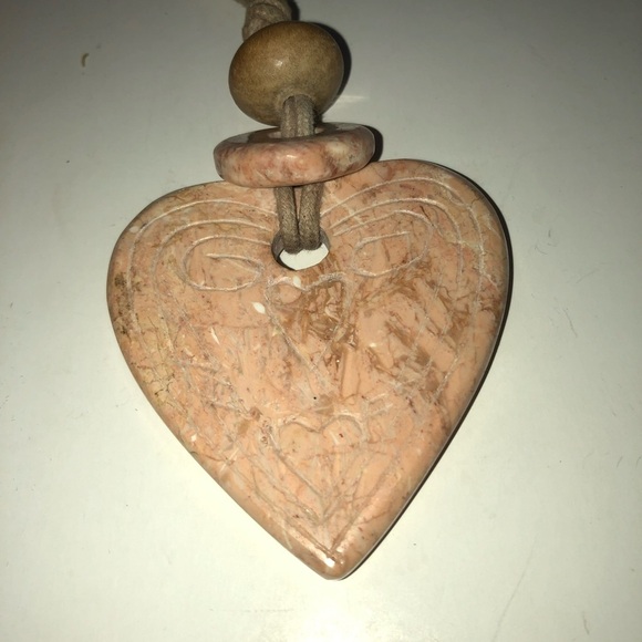 Boho Heart Pendant Necklace - Picture 5 of 6